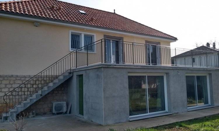 Rampe d'escalier